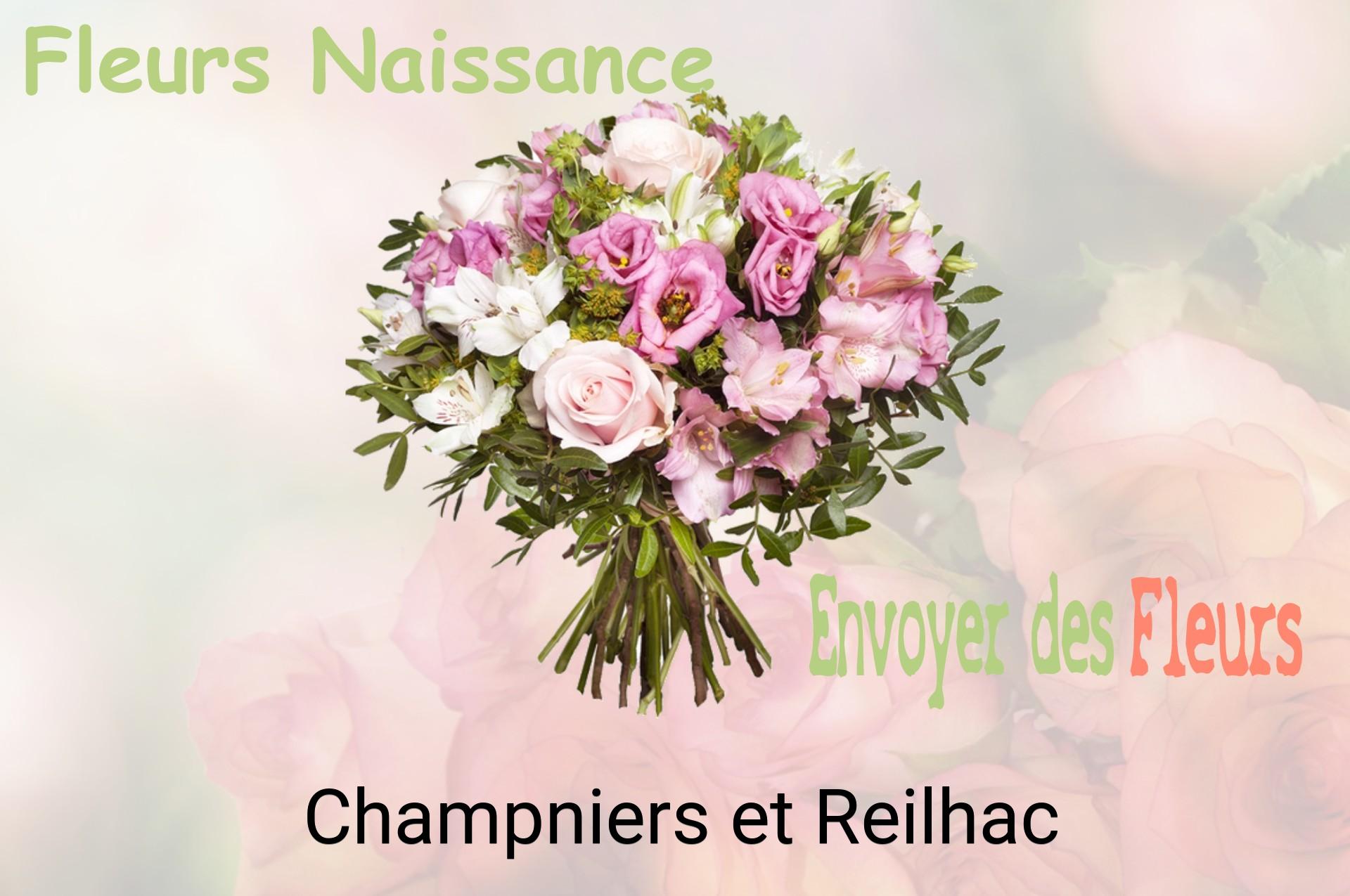 Bouquet de fleurs de naissance livré à Champniers-et-Reilhac