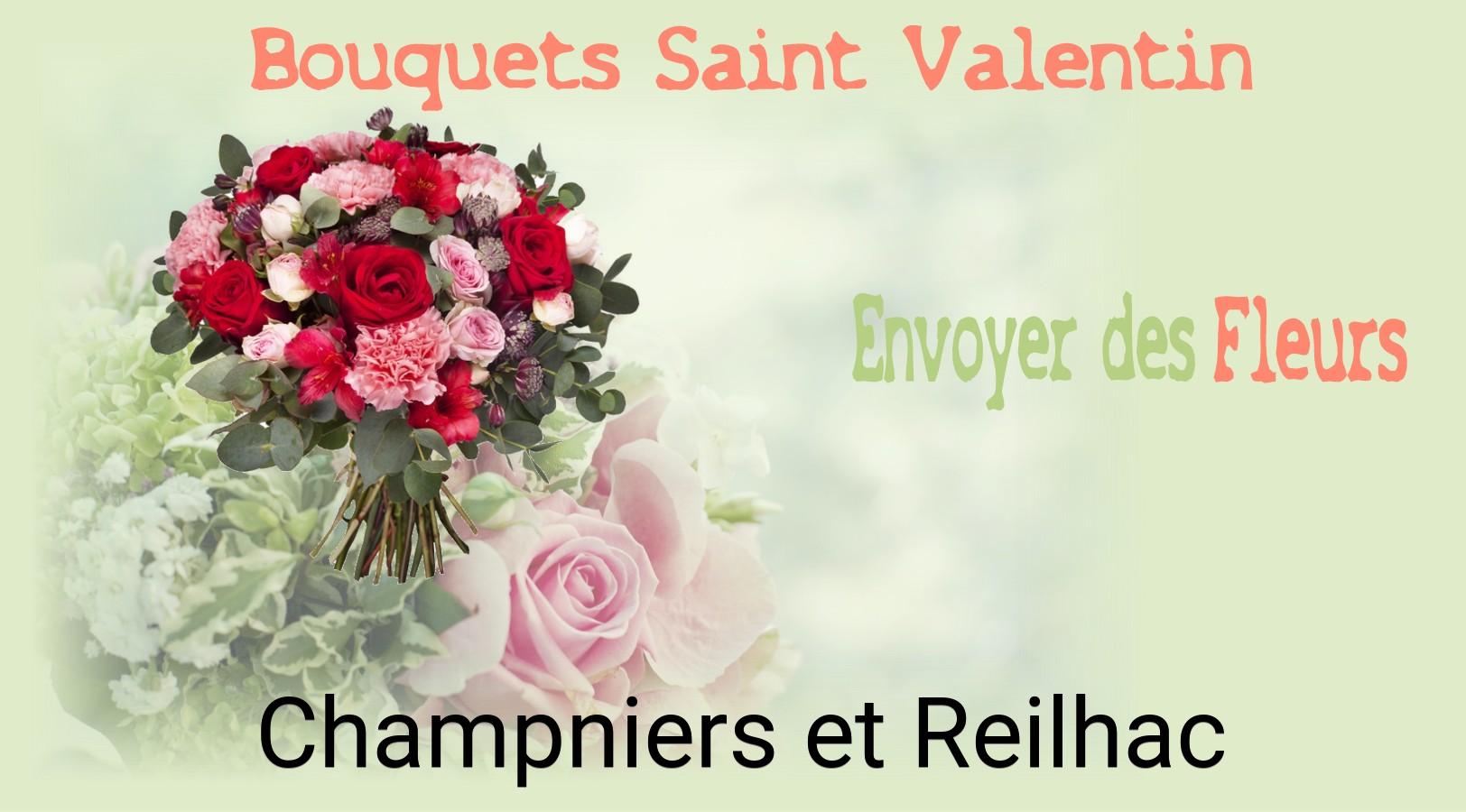 Roses de Saint-Valentin livrées à Champniers-et-Reilhac